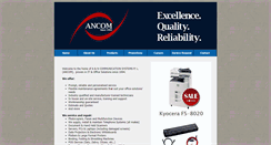 Desktop Screenshot of ancom.com.au